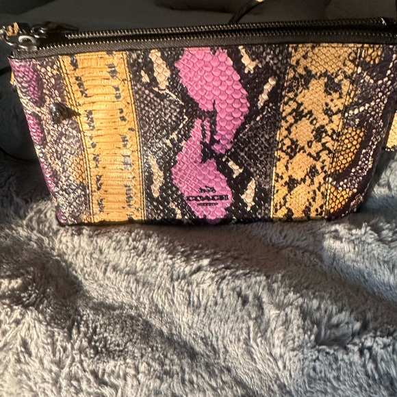 Coach Restored Crosby Crossbody Exotic  Embossed Leather - Picture 6 of 7